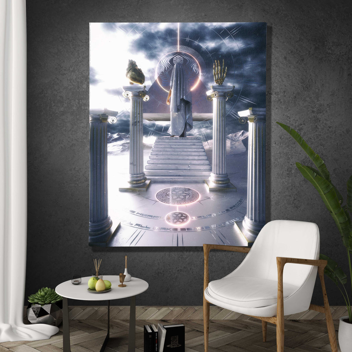PATH TO ASCENSION • AFTERTASTE • Canvas Wrap Canvas