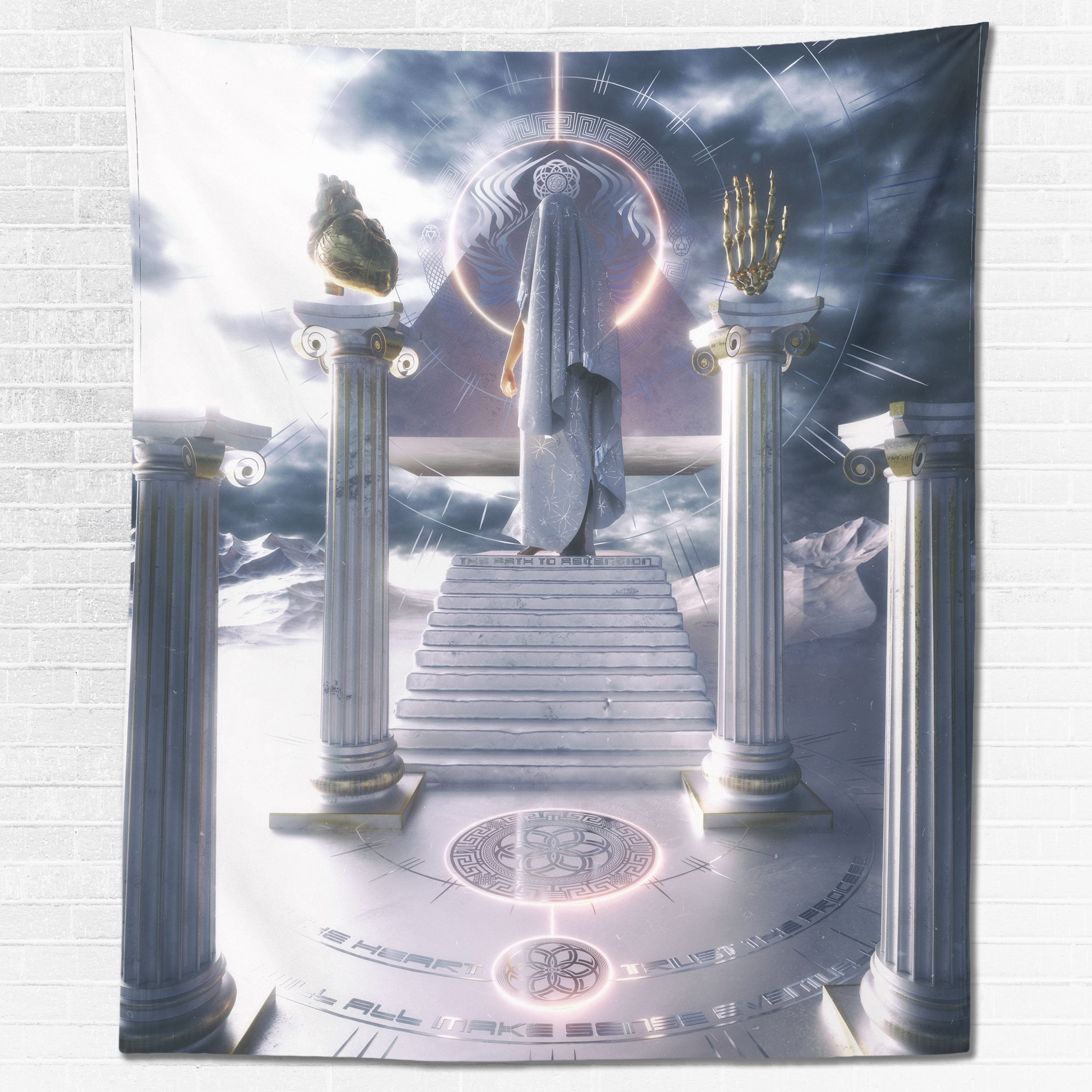 PATH TO ASCENSION • AFTERTASTE • Wall Tapestry Tapestry