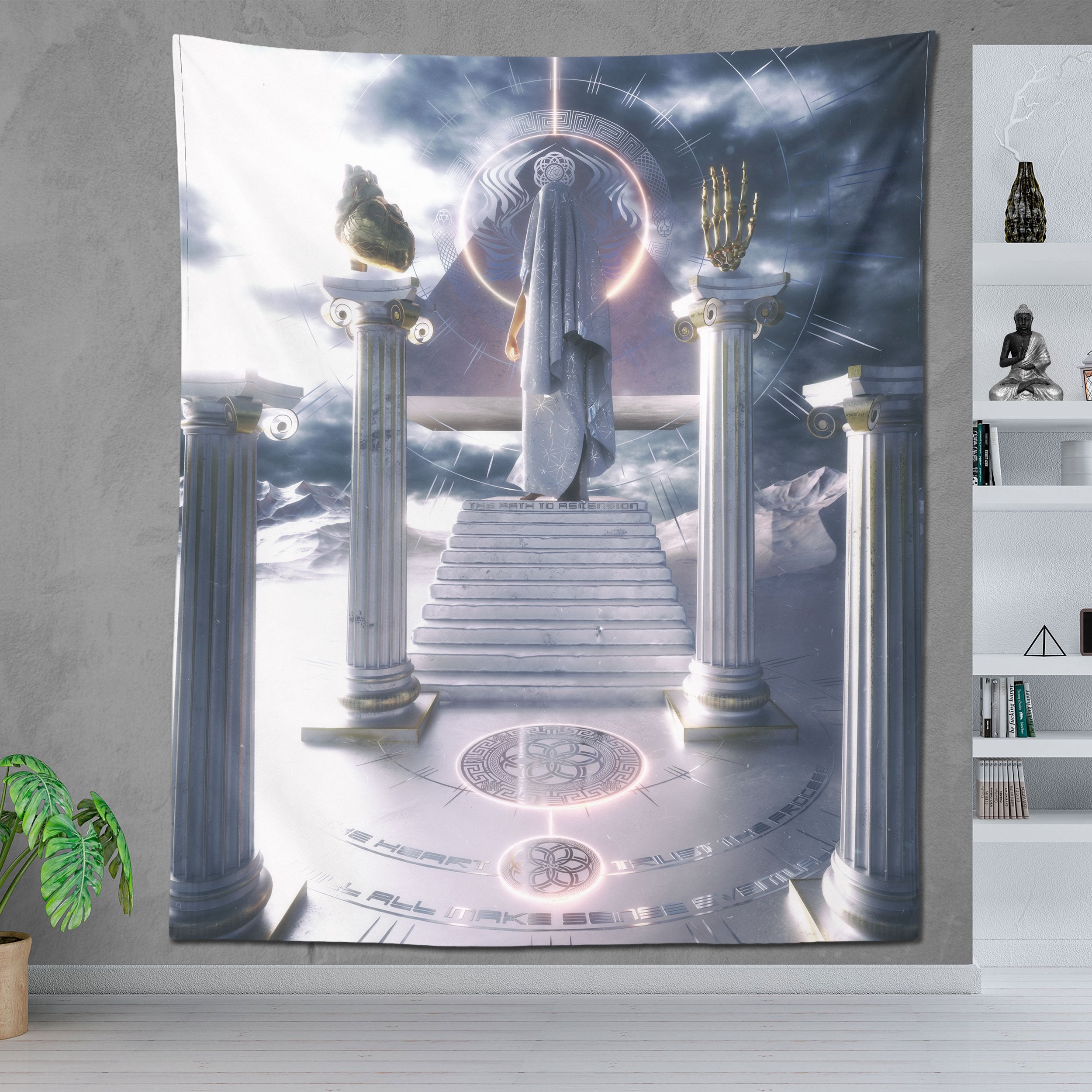 PATH TO ASCENSION • AFTERTASTE • Wall Tapestry Tapestry