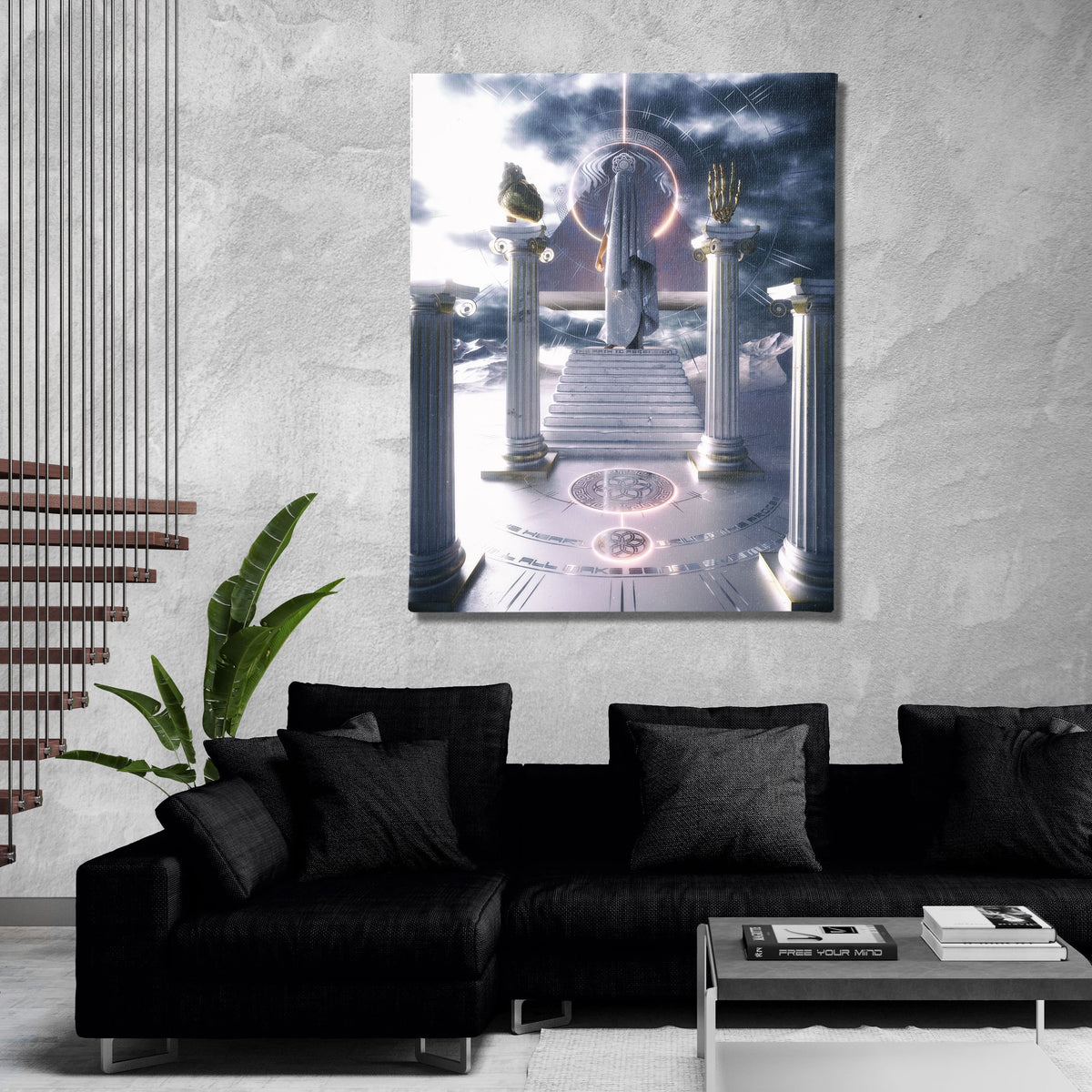 PATH TO ASCENSION • AFTERTASTE • Canvas Wrap Canvas