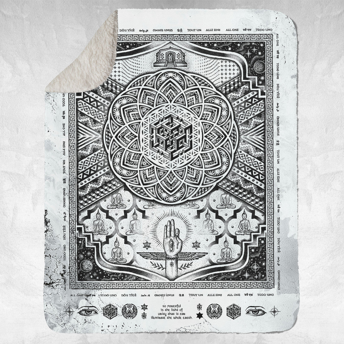 BOUNDLESS UNION • GLENN THOMPSON X RAGE NATION • Sherpa Blanket Blanket