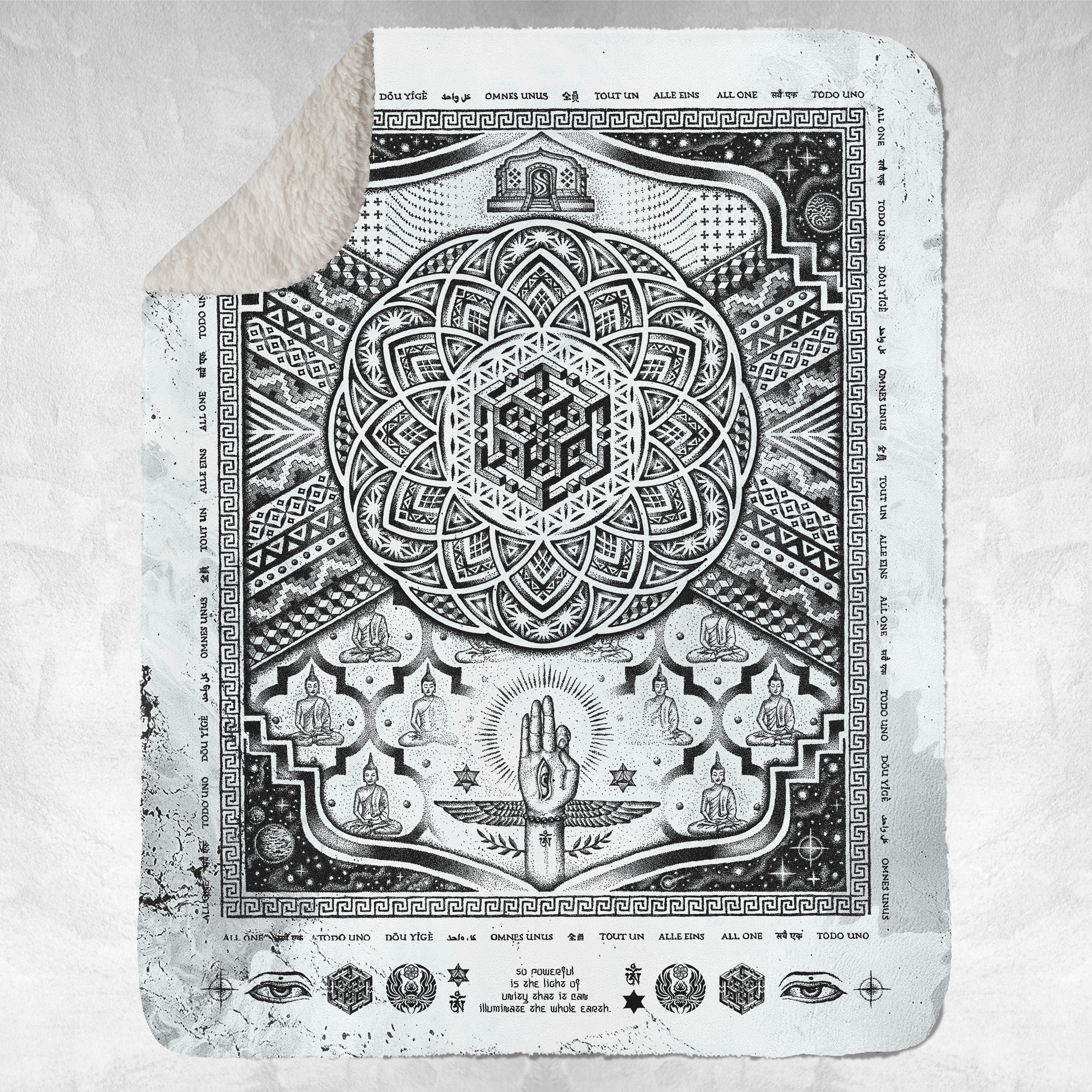 BOUNDLESS UNION • GLENN THOMPSON X RAGE NATION • Sherpa Blanket Blanket