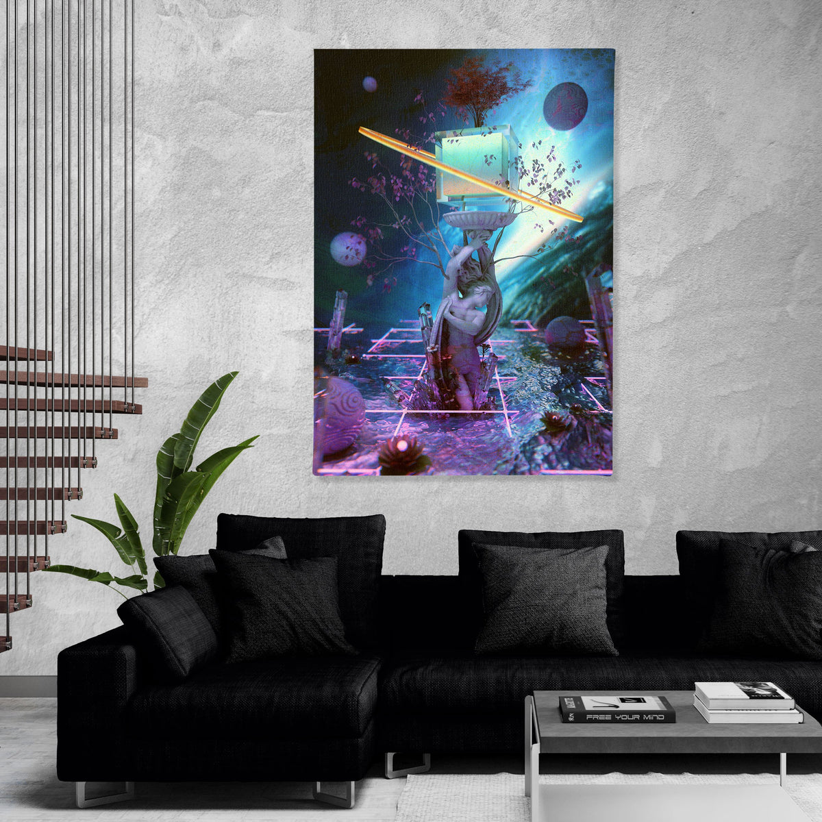 DASEIN • STOIC DIGITAL • Limited Edition Canvas Wrap Canvas