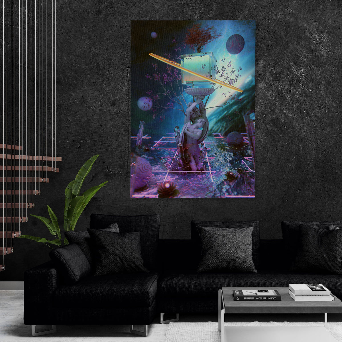 DASEIN • STOIC DIGITAL • Limited Edition Canvas Wrap Canvas