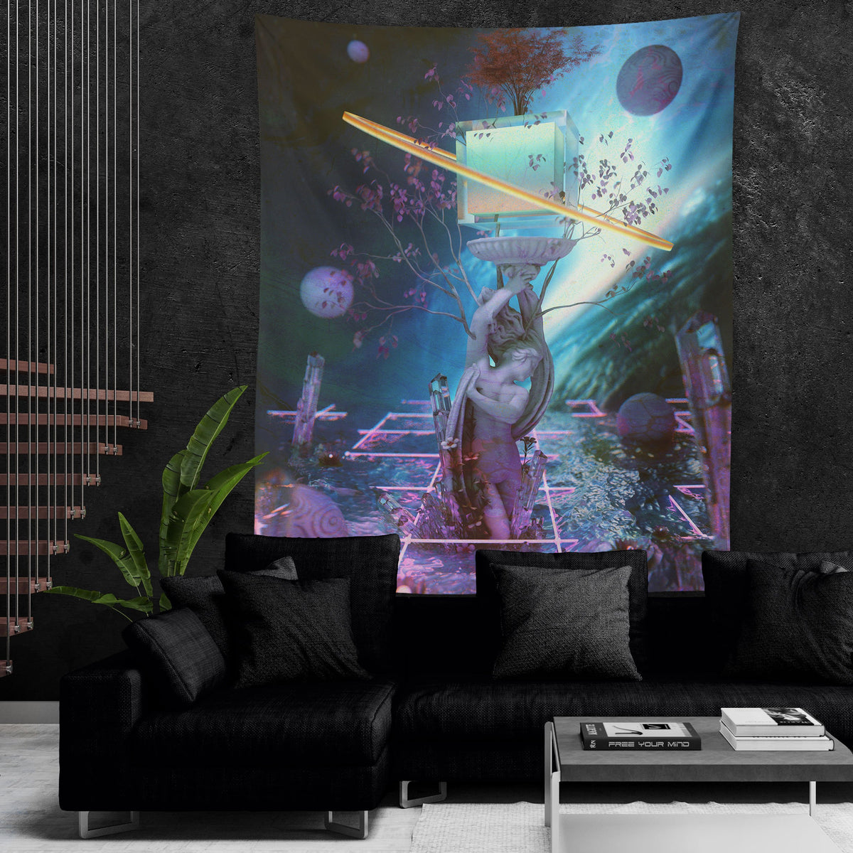 DASEIN • STOIC DIGITAL • Wall Tapestry Tapestry