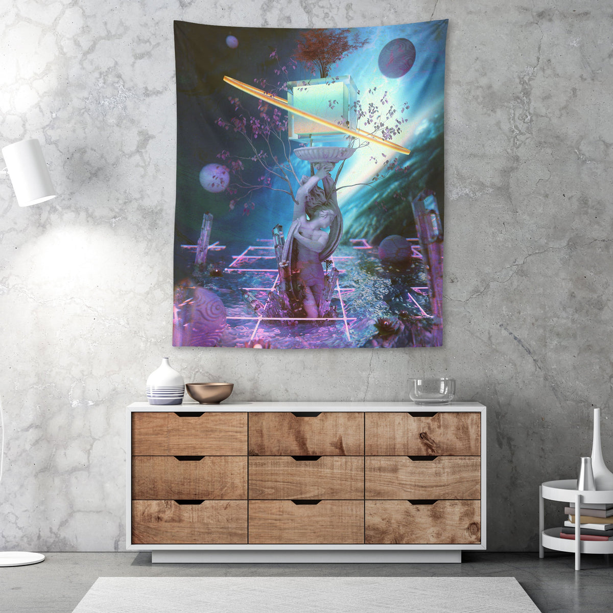 DASEIN • STOIC DIGITAL • Wall Tapestry Tapestry