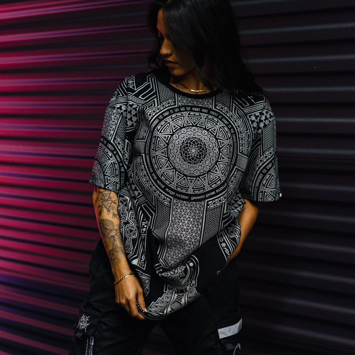TRANSCENDENCE V1 • GROKKO • All-Over Print T-shirt T-Shirt