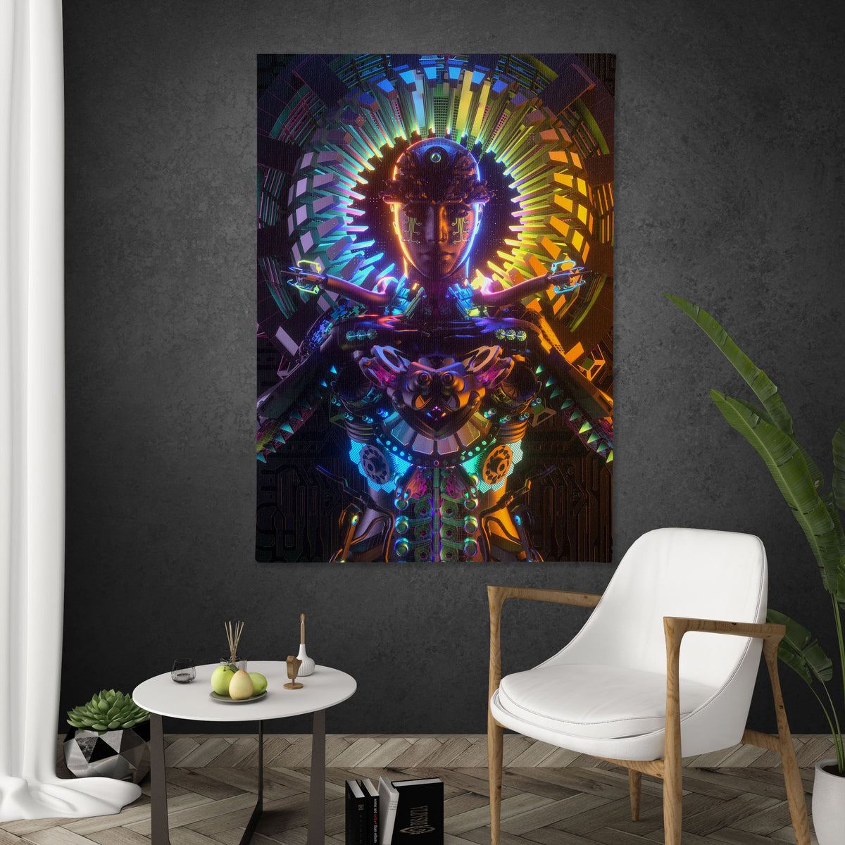 DEMIGLOW • GLASS CRANE/LANE • LE 222 Canvas Wrap Canvas