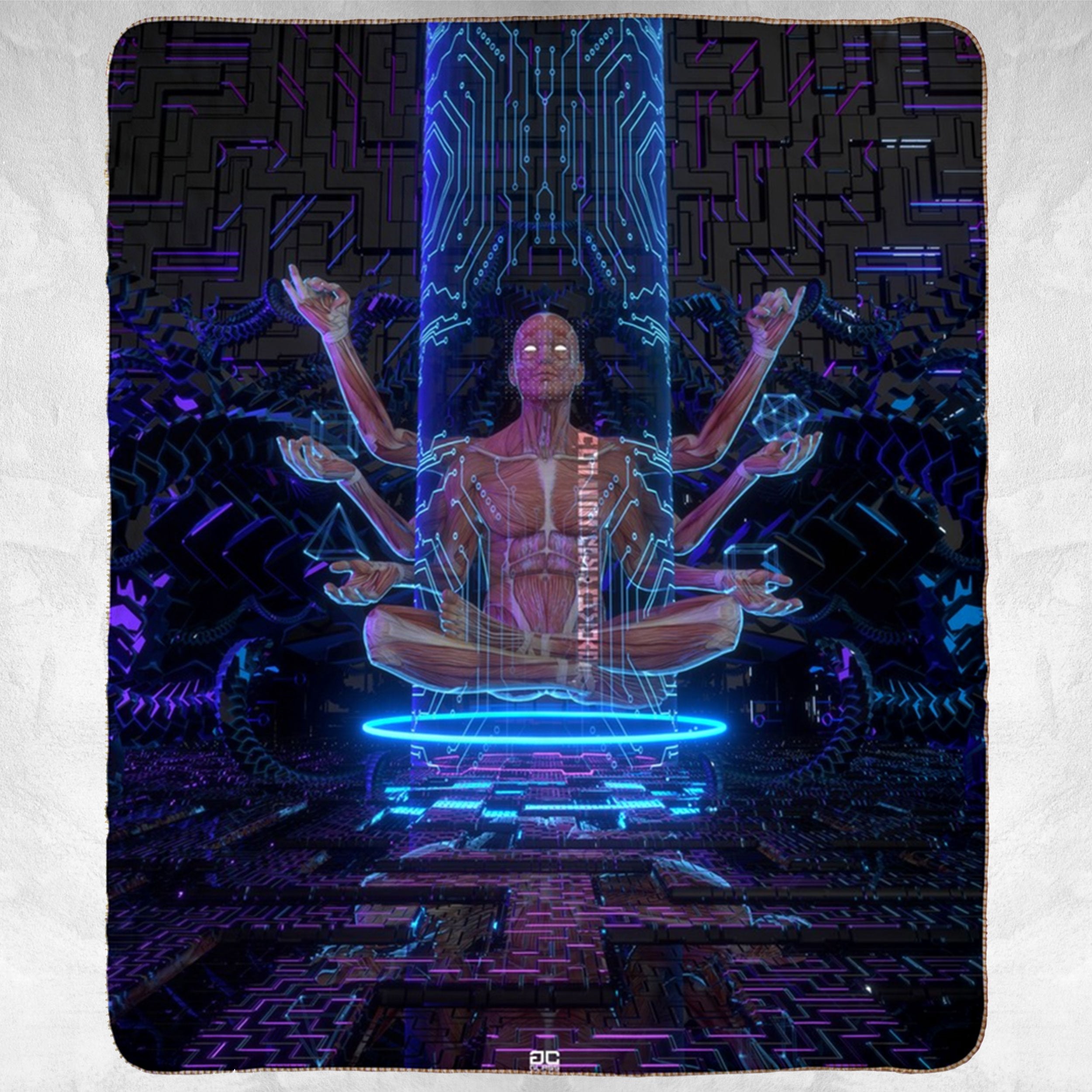 ELDER • GLASS CRANE • Sherpa Blanket Blanket