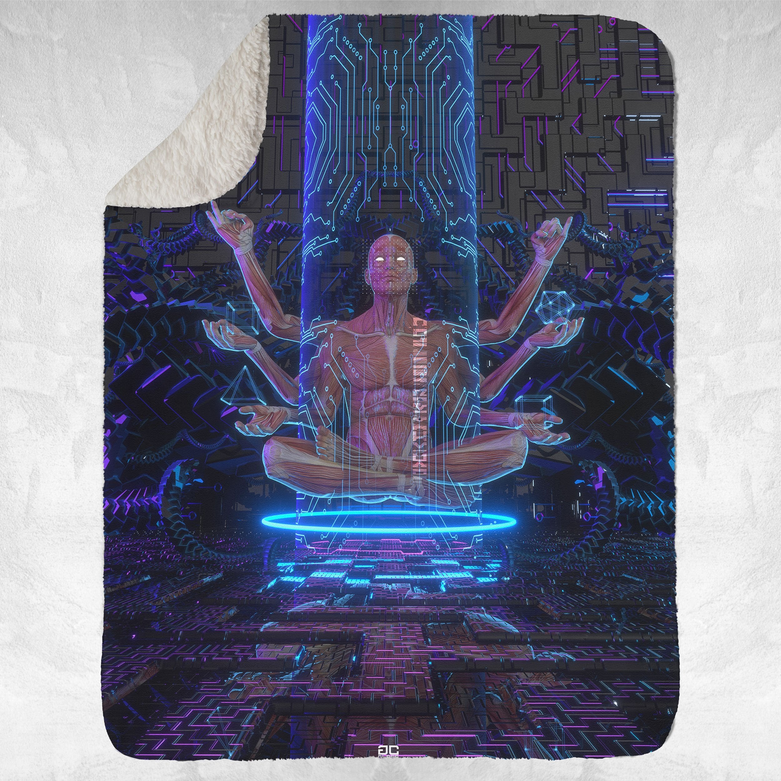 ELDER • GLASS CRANE • Sherpa Blanket Blanket