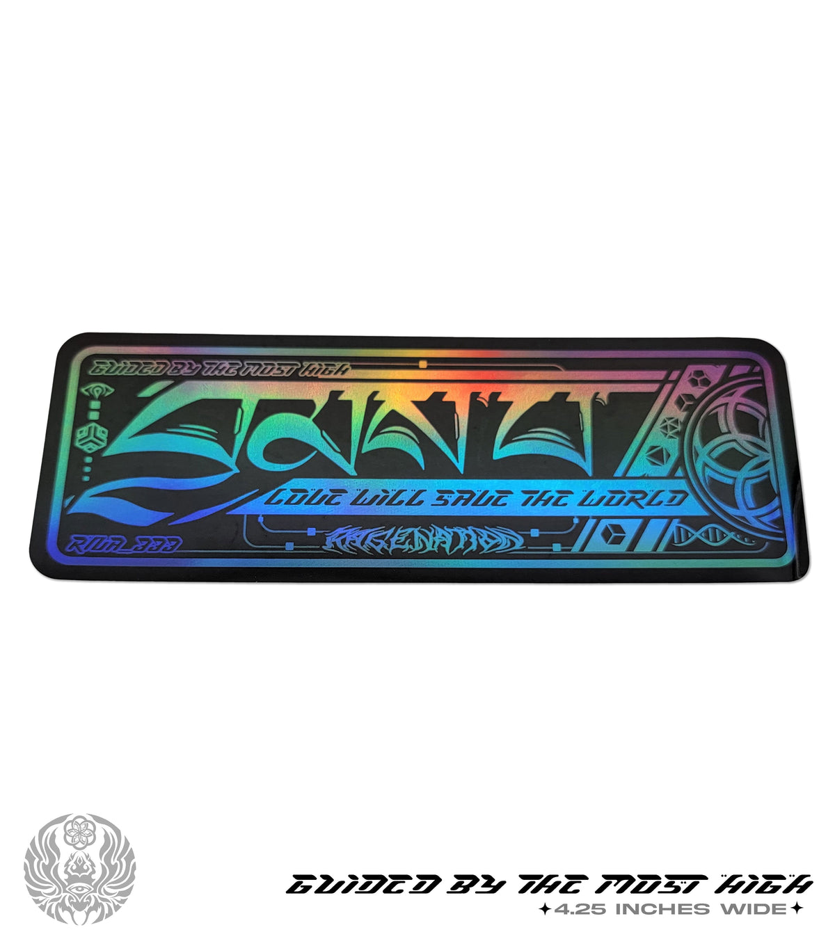 HOLOGRAPHIC • RAGE NATION • STICKER PACK _001 Stickers