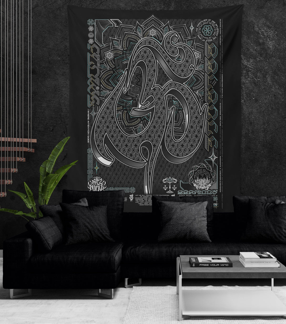 HARMONY HEALS • Wall Tapestry