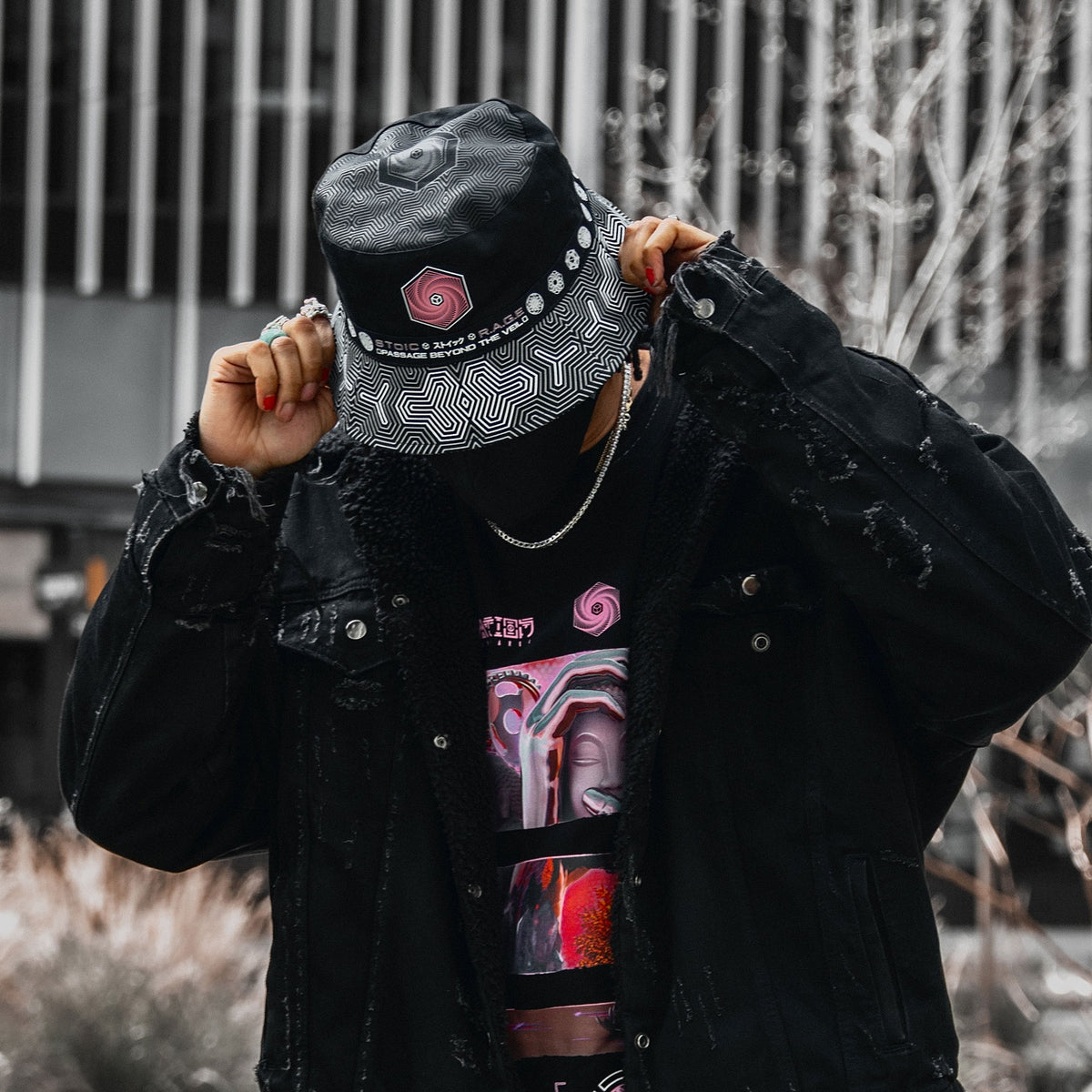 DROPS TODAY 2:22PM PCT • HERO'S JOURNEY • Reversible Bucket Hat Bucket Hat