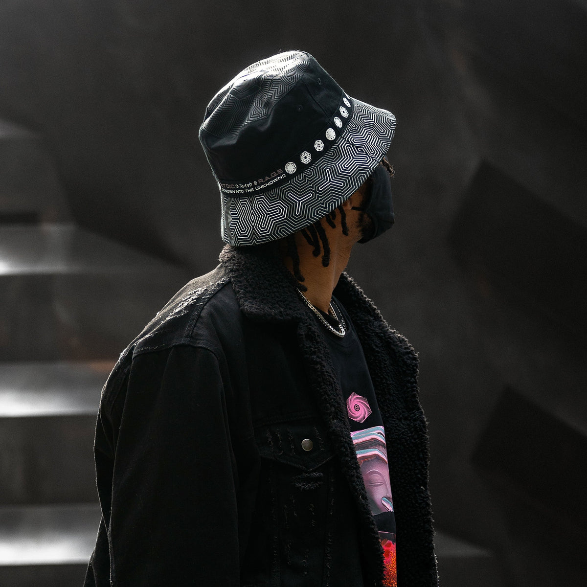 DROPS TODAY 2:22PM PCT • HERO'S JOURNEY • Reversible Bucket Hat Bucket Hat