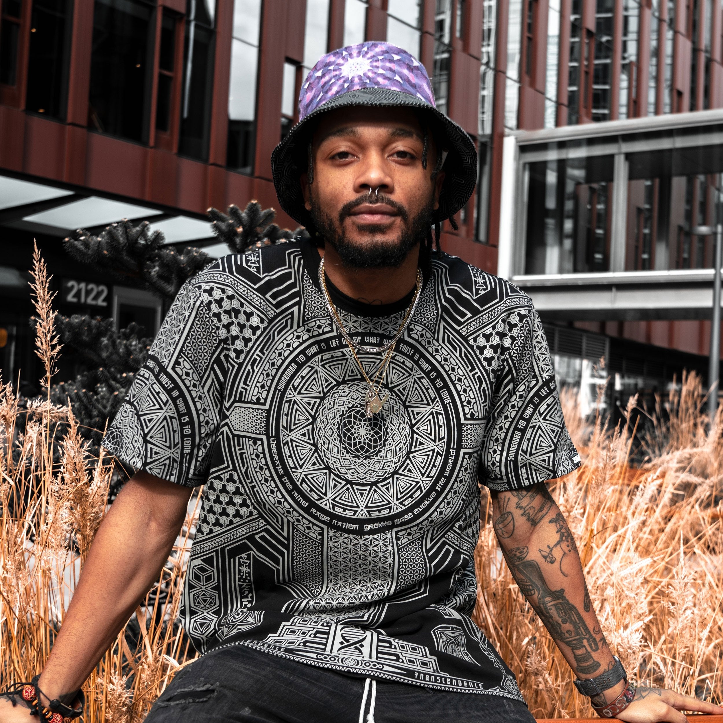 DROPS TODAY 2:22PM PCT • HERO'S JOURNEY • Reversible Bucket Hat Bucket Hat