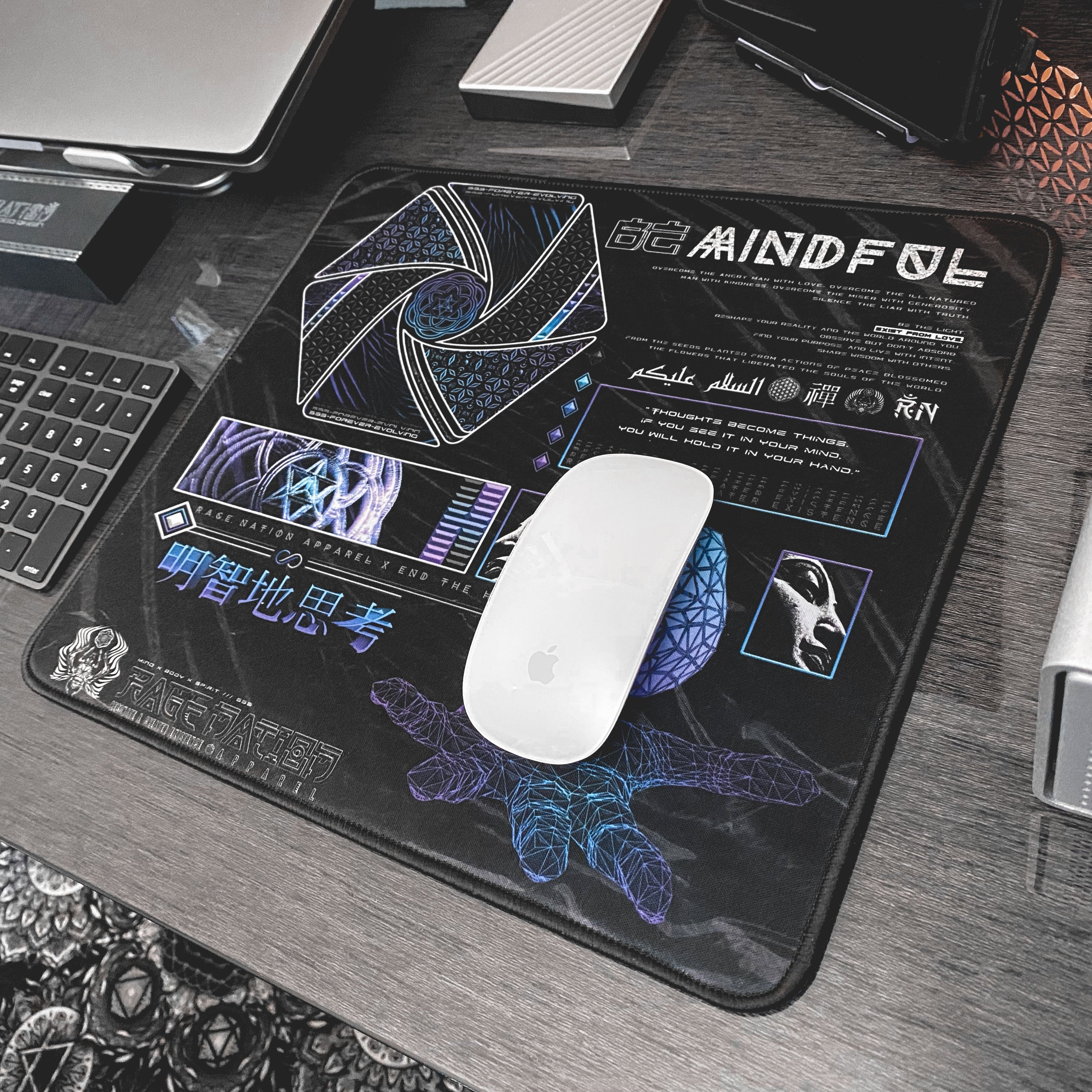 MIND OF ZEN V1 • MOUSEPAD Mouse Pad