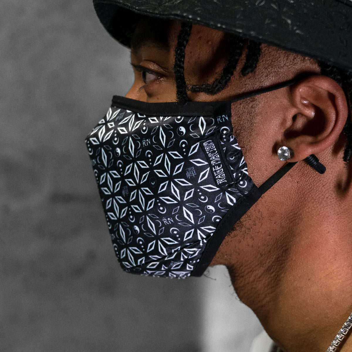 MIND OF ZEN V1 • Satin Face Mask + Filters Mask