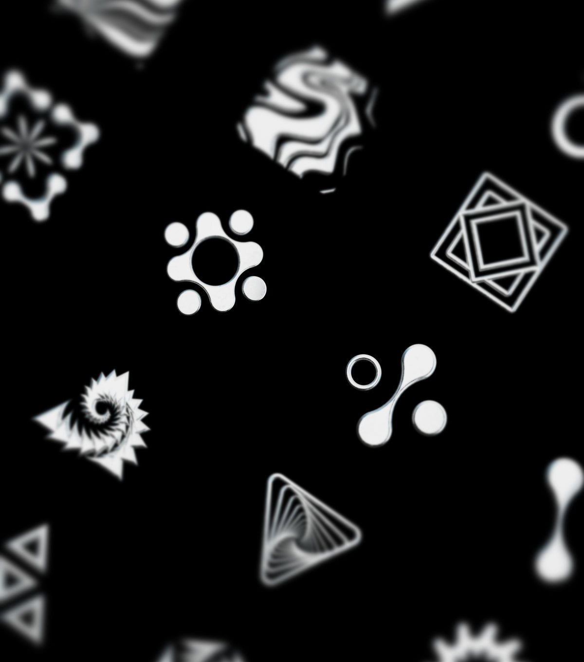 Neo Renaissance • Vector Asset Pack 01 Bevel Chrome • Stoic Digital