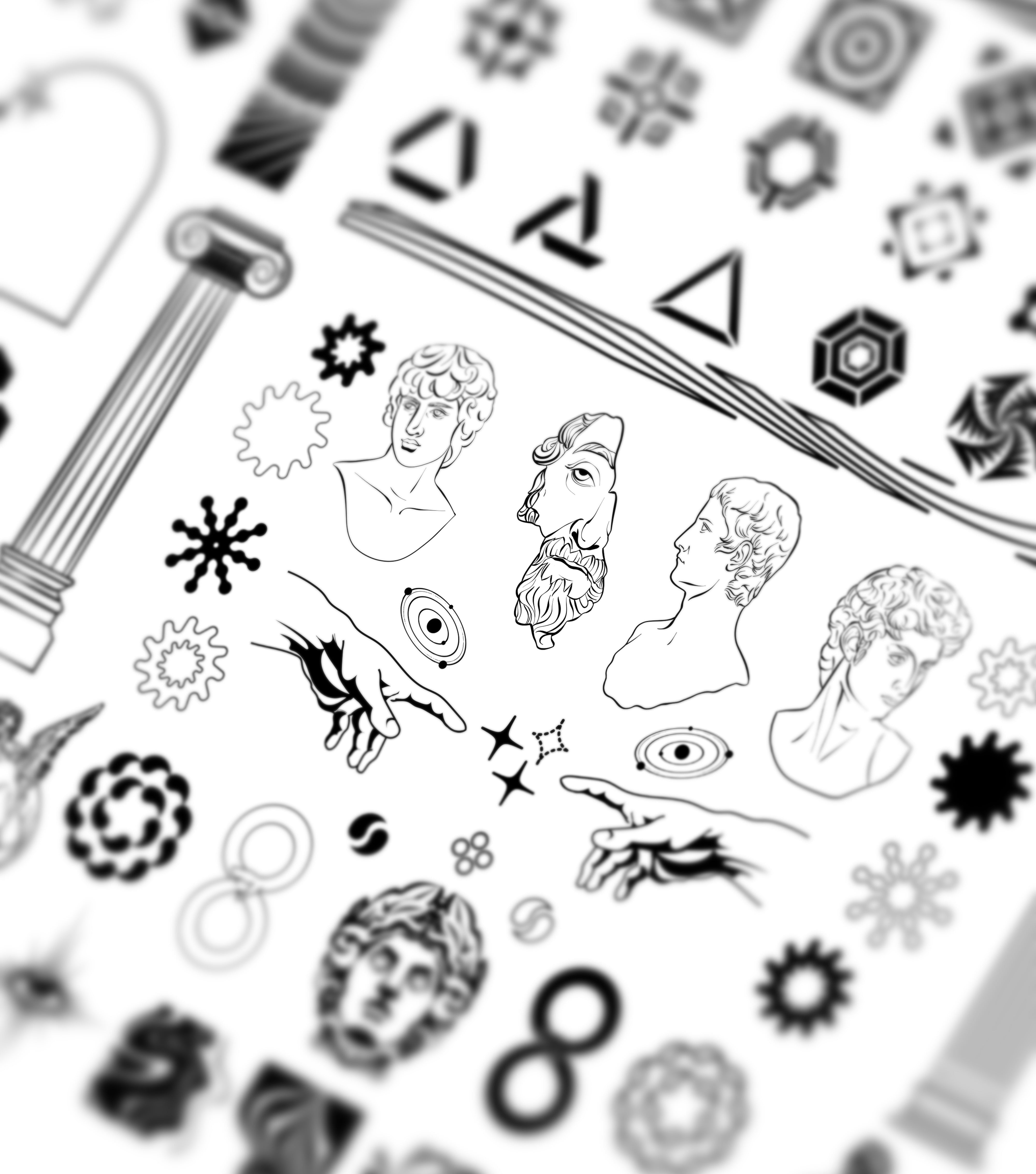 Neo Renaissance • Vector Asset Pack 01 V2 • Stoic Digital