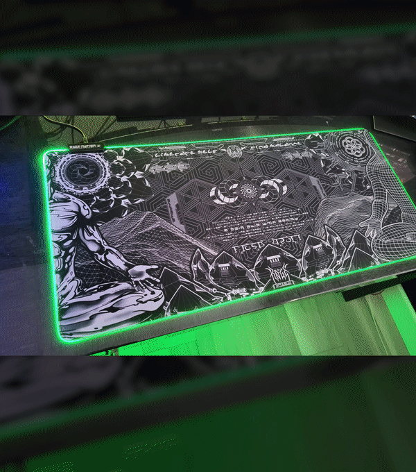 FIND BALANCE • XXL RGB GAMING MOUSEPAD Mouse Pad