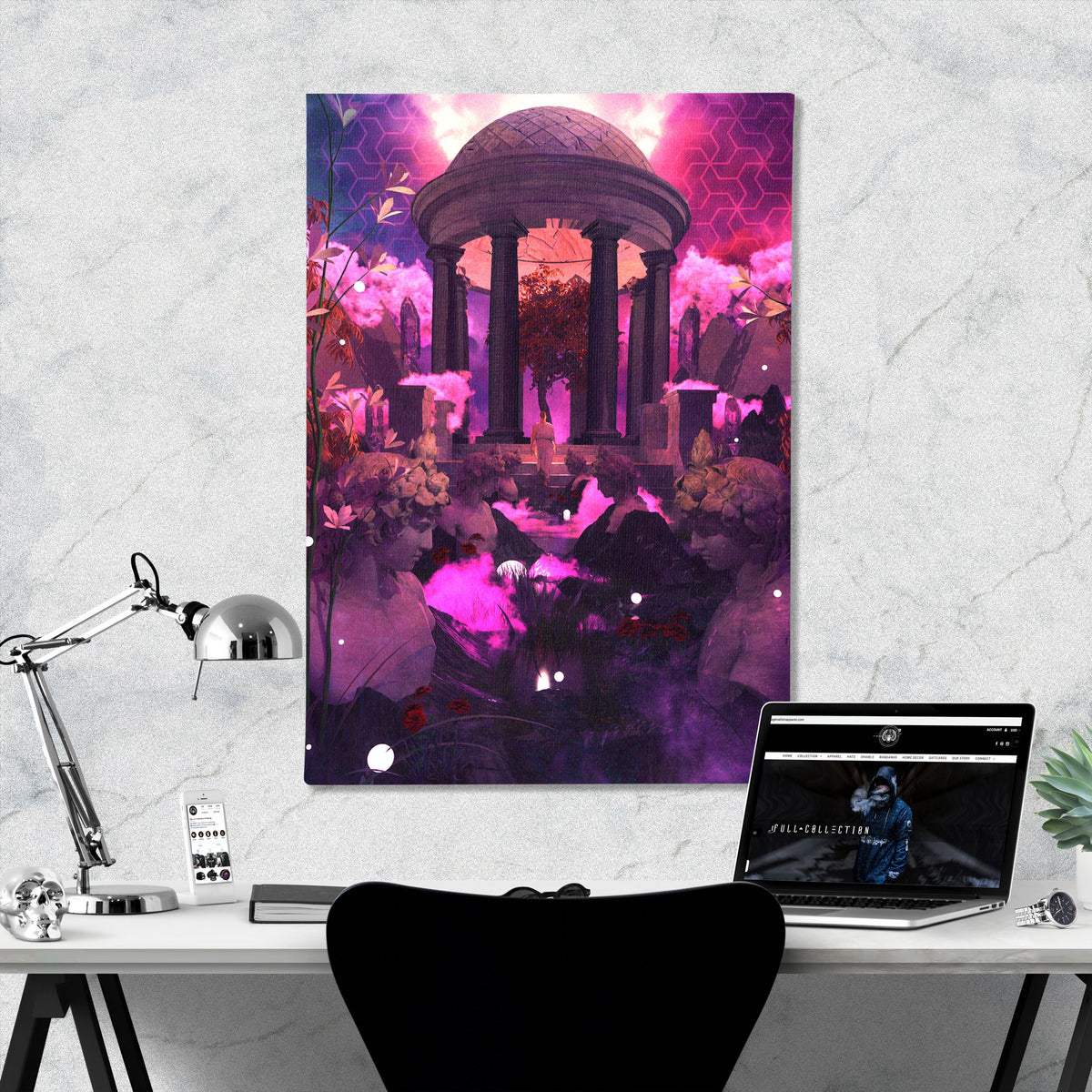 SENECA • STOIC DIGITAL • Limited Edition Canvas Wrap Canvas