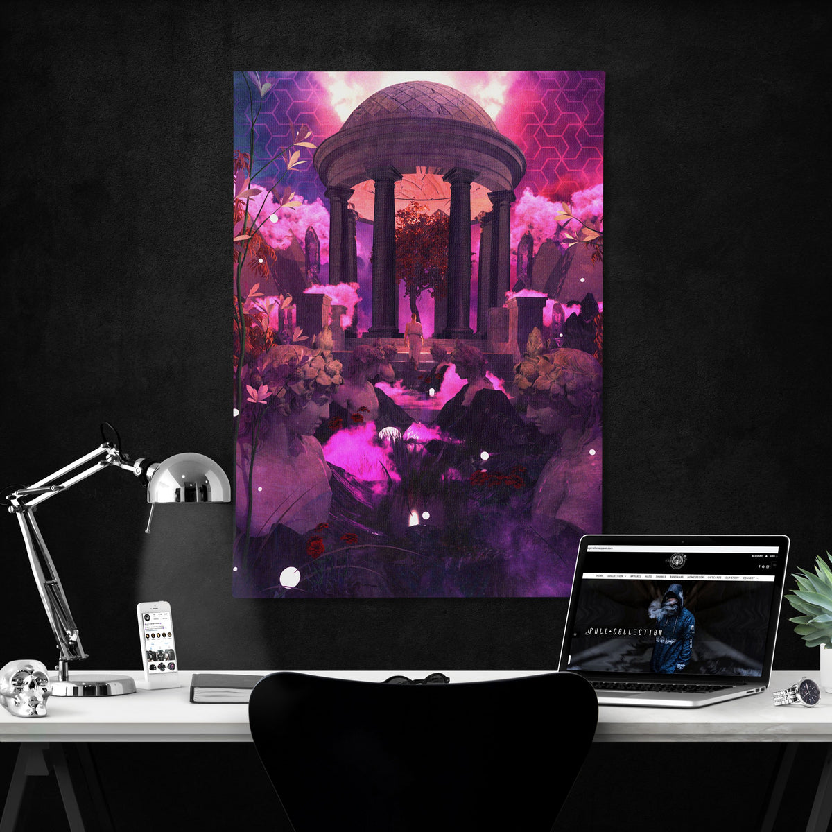 SENECA • STOIC DIGITAL • Limited Edition Canvas Wrap Canvas