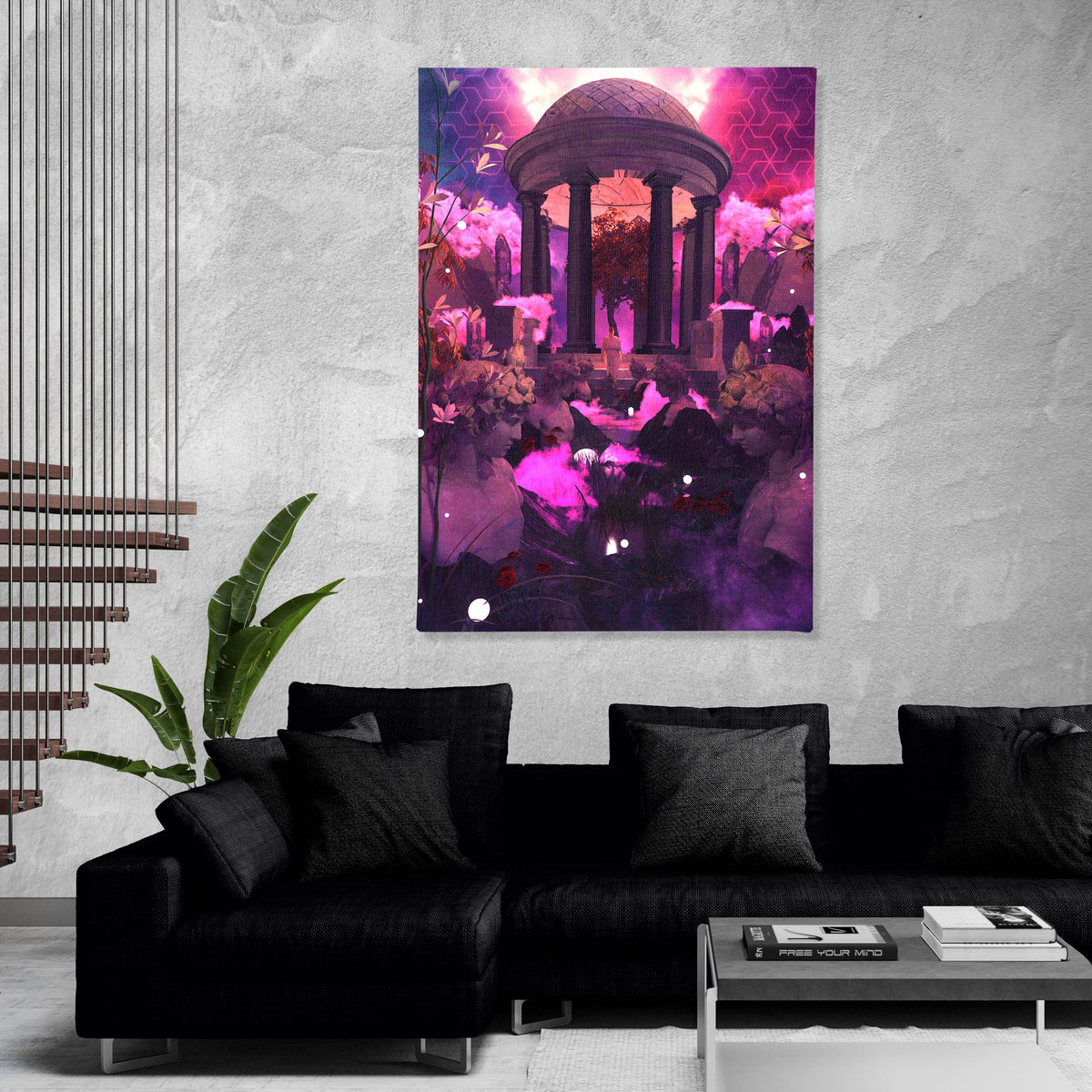 SENECA • STOIC DIGITAL • Limited Edition Canvas Wrap Canvas