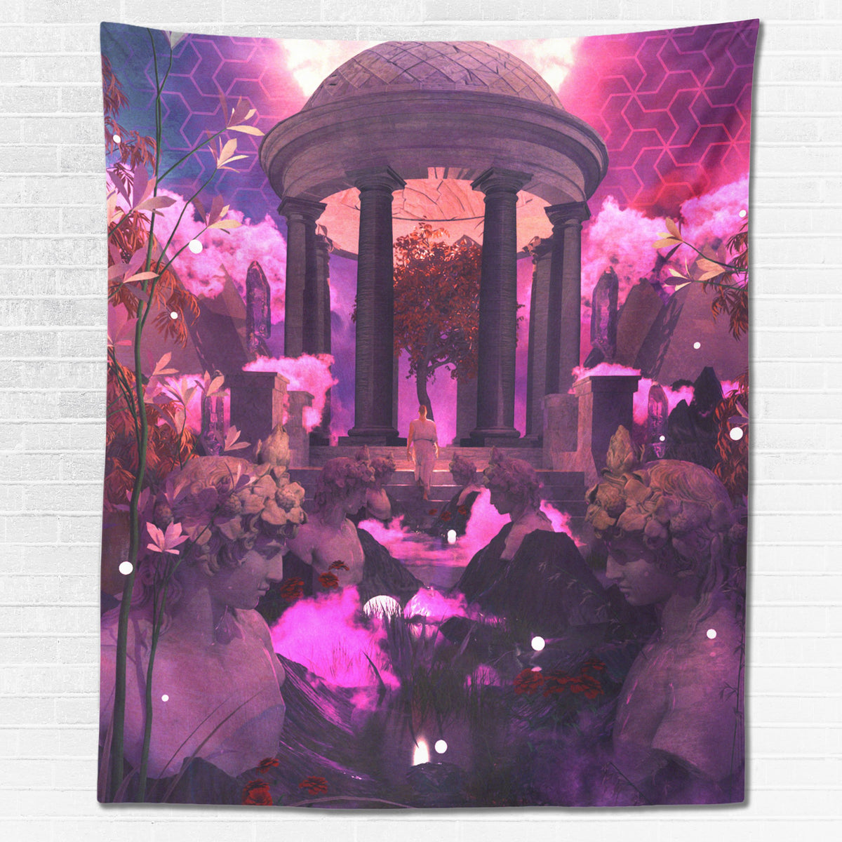 SENECA • STOIC DIGITAL • Wall Tapestry Tapestry