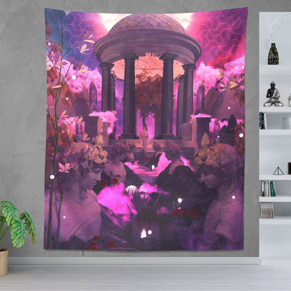 SENECA • STOIC DIGITAL • Wall Tapestry Tapestry