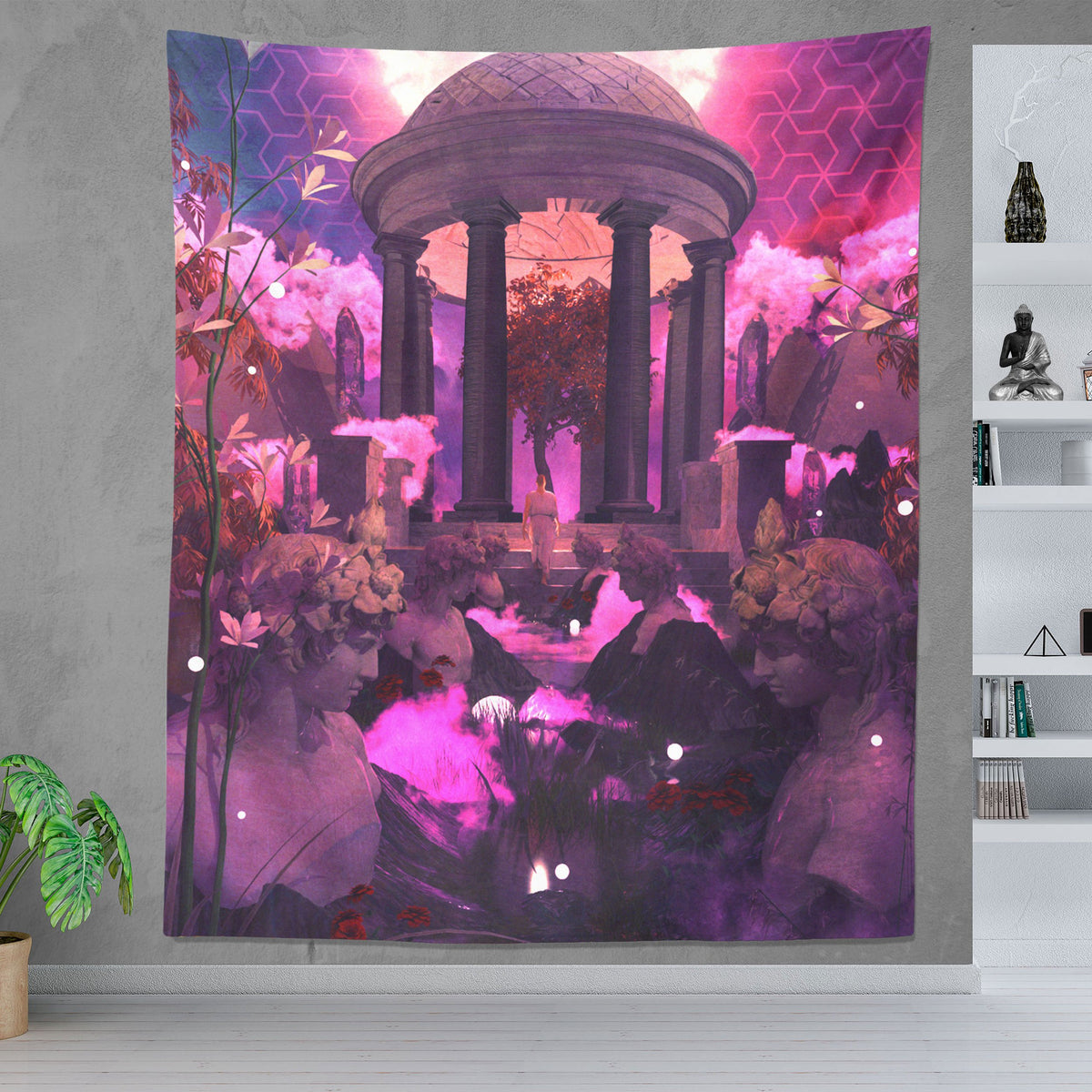 SENECA • STOIC DIGITAL • Wall Tapestry Tapestry