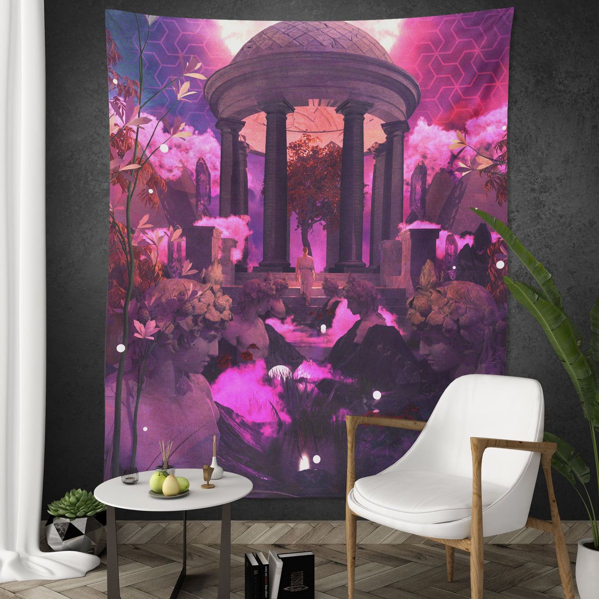 SENECA • STOIC DIGITAL • Wall Tapestry Tapestry