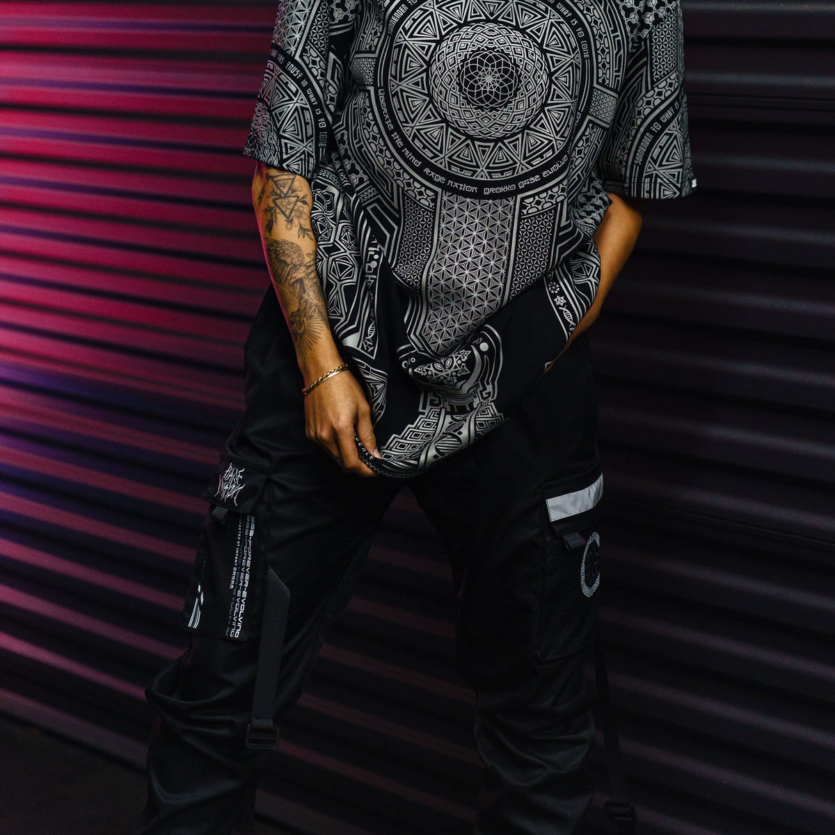 TH3 M3SSAG3 • DESIGN 001 • Tactical Joggers Joggers