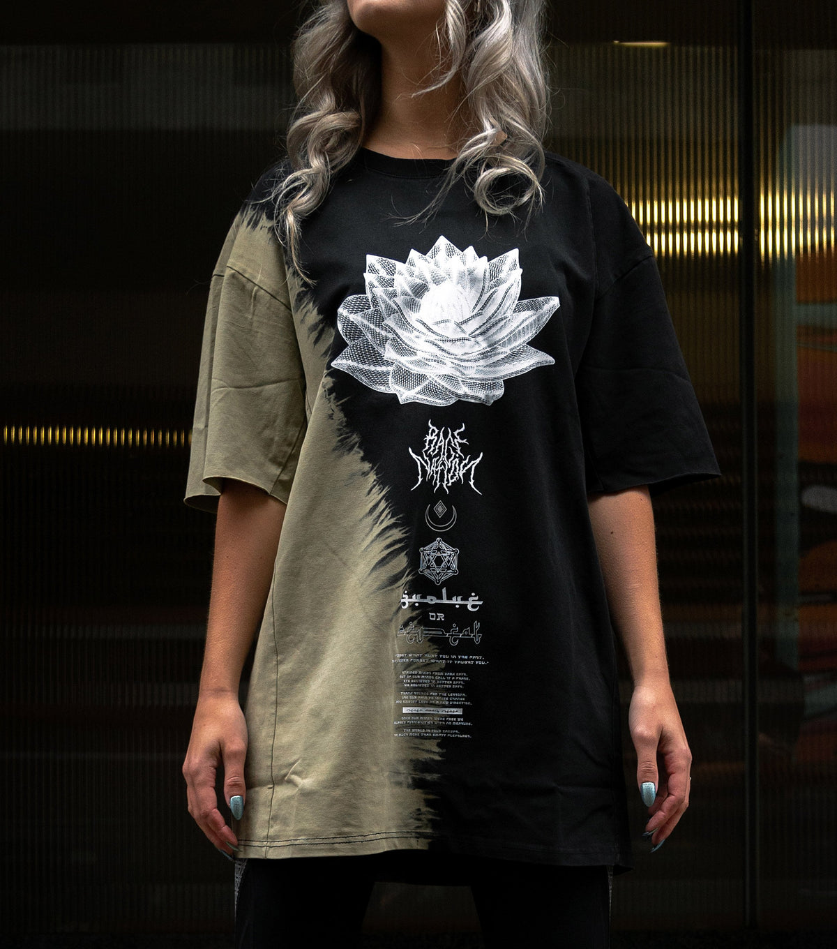 THINK WISELY V1 • Bleach Tie-Dye T-Shirt T-Shirt
