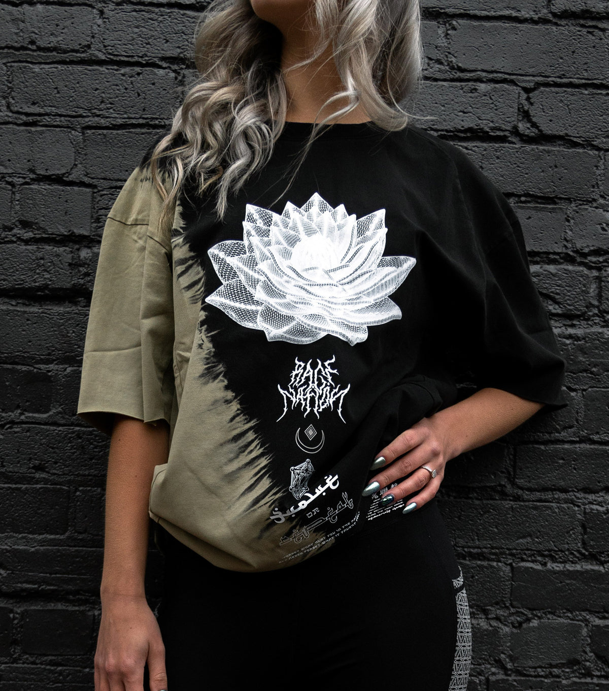 THINK WISELY V1 • Bleach Tie-Dye T-Shirt T-Shirt