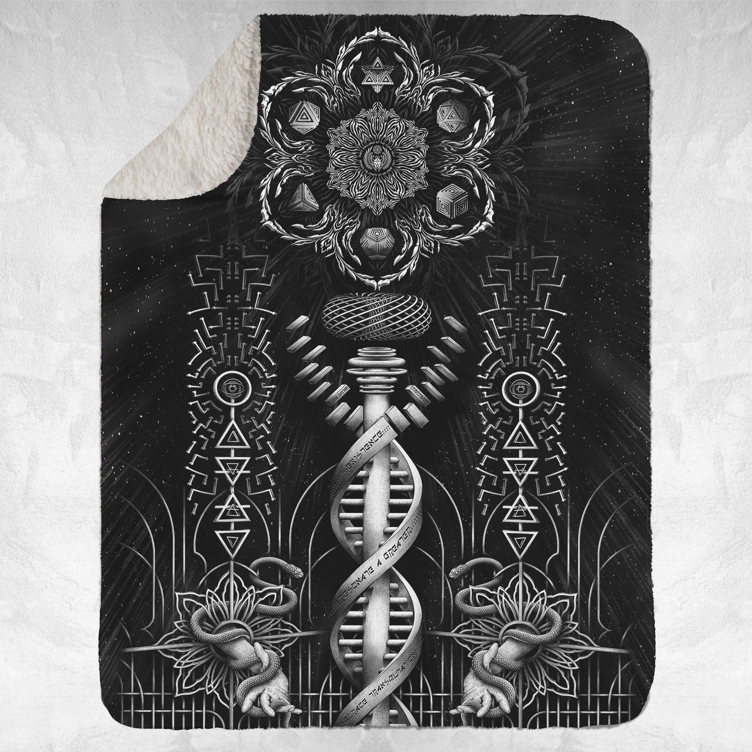 TRANSMUTATION • YANTRART • Sherpa Blanket Blanket