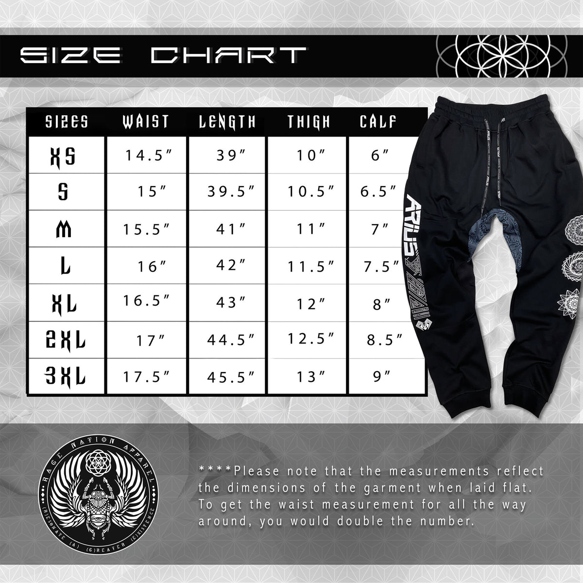 ARIUS COLLAB • MOTHA FATHA BASS • Hidden Pocket Unisex Joggers Joggers