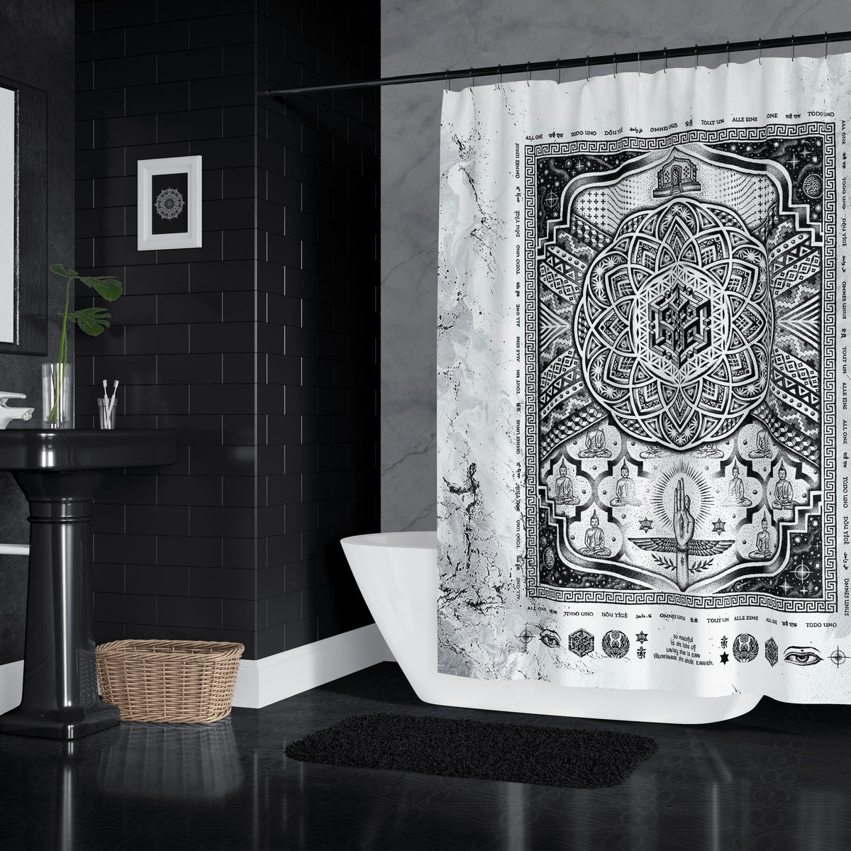 BOUNDLESS UNION • Shower Curtain Shower Curtain