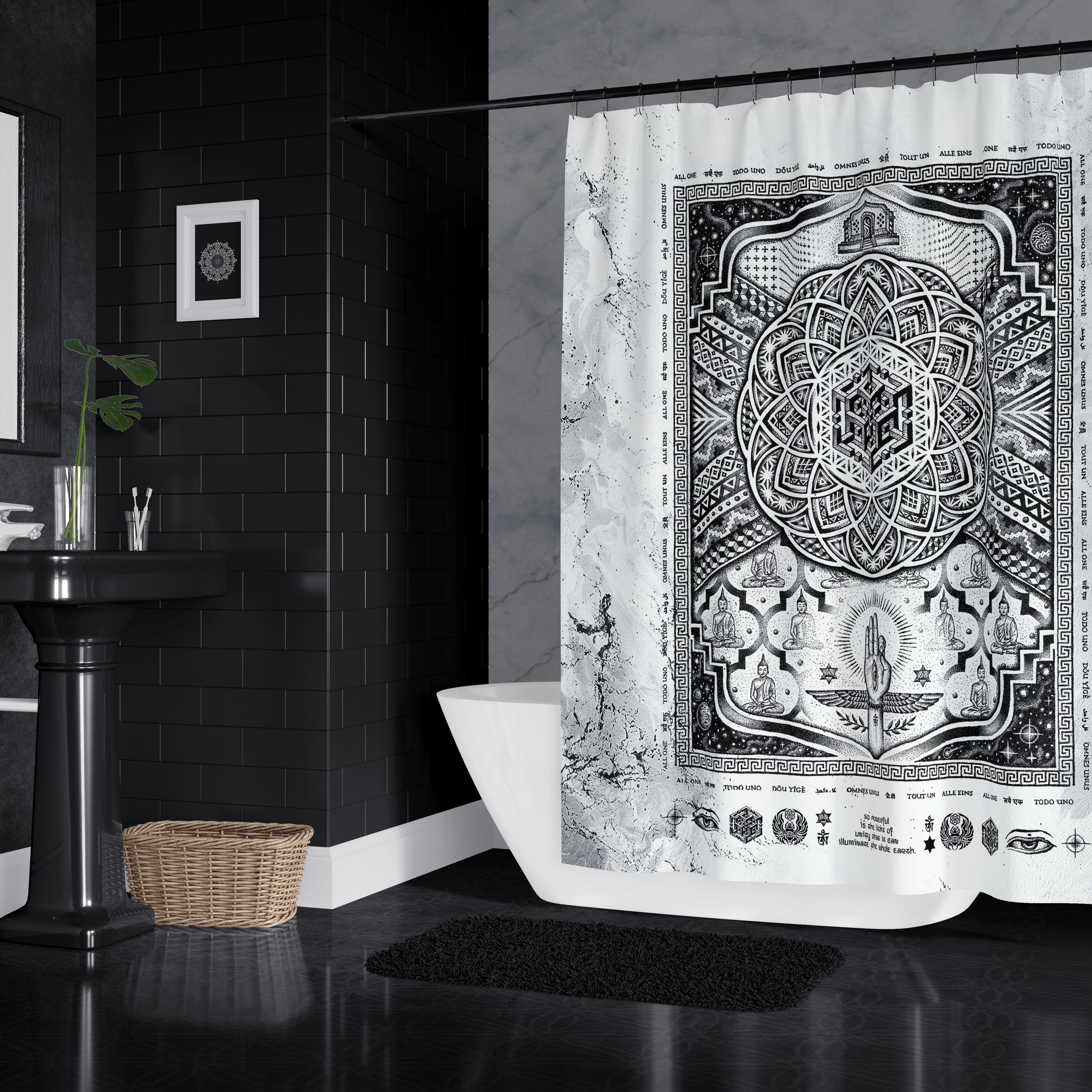 BOUNDLESS UNION • Shower Curtain Shower Curtain