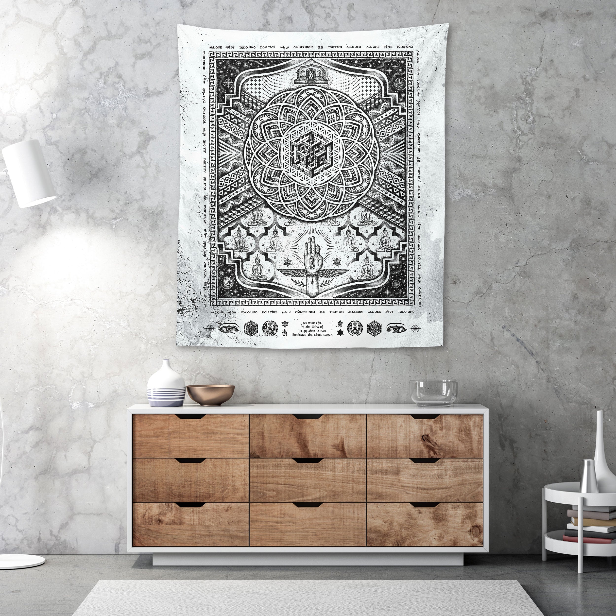 BOUNDLESS UNION • Wall Tapestry Tapestry