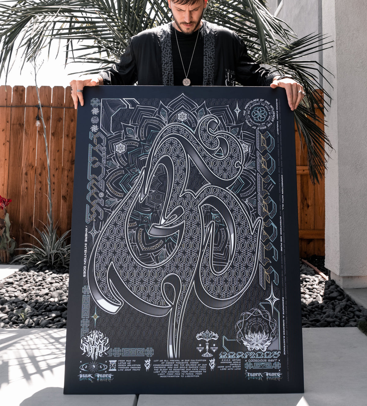 HARMONY HEALS V1 • RAGE NATION x MUNKIE STRIKE • Limited Edition Canvas