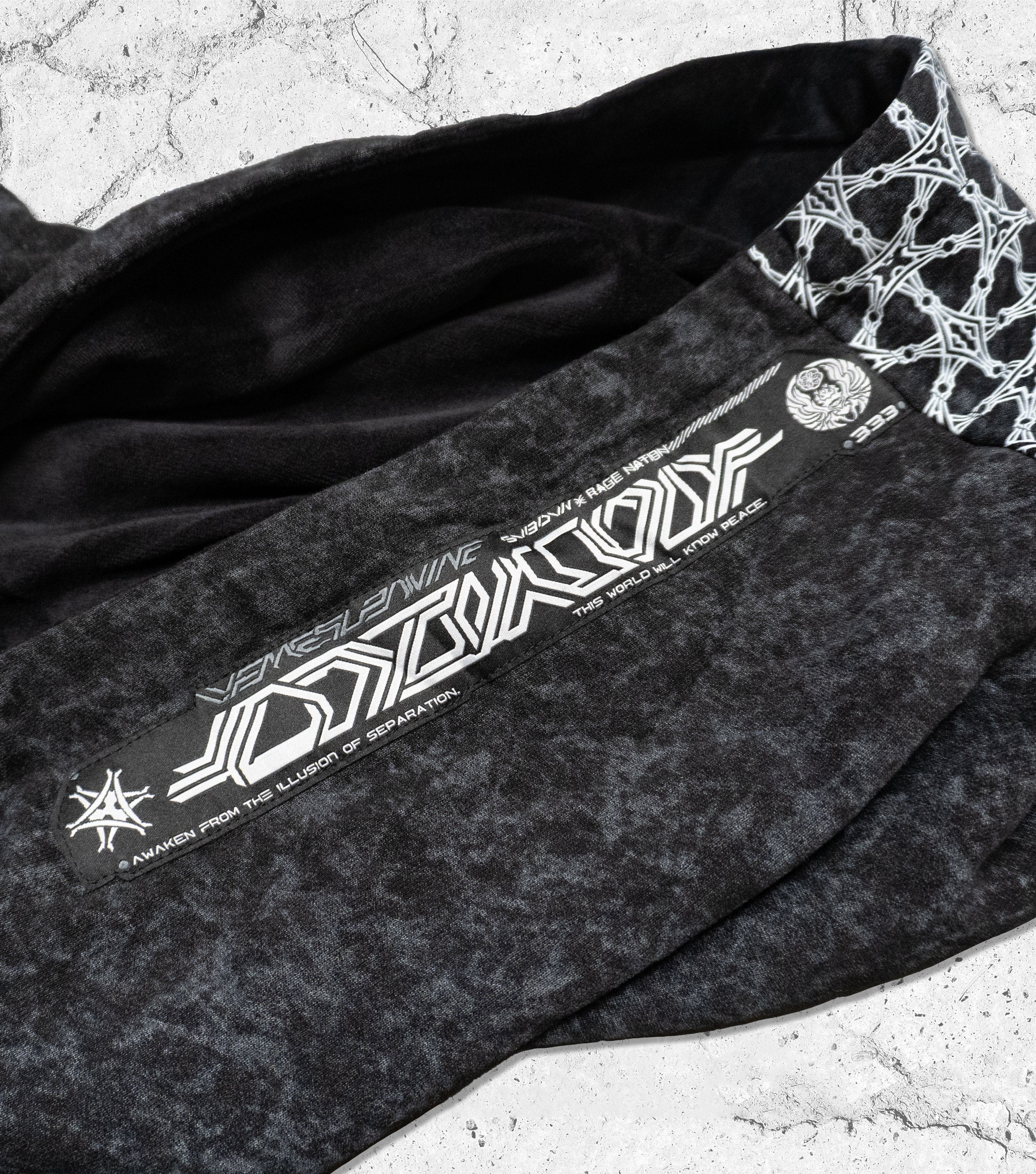 COEXIST V2 • ACIDWASH • SVBDVN×RNA • Lightweight Premium Hoodie Hoodie