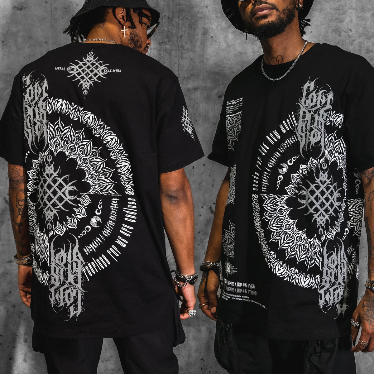 COMPASSION • YANTRART • Reflective Droptail T-shirt T-Shirt