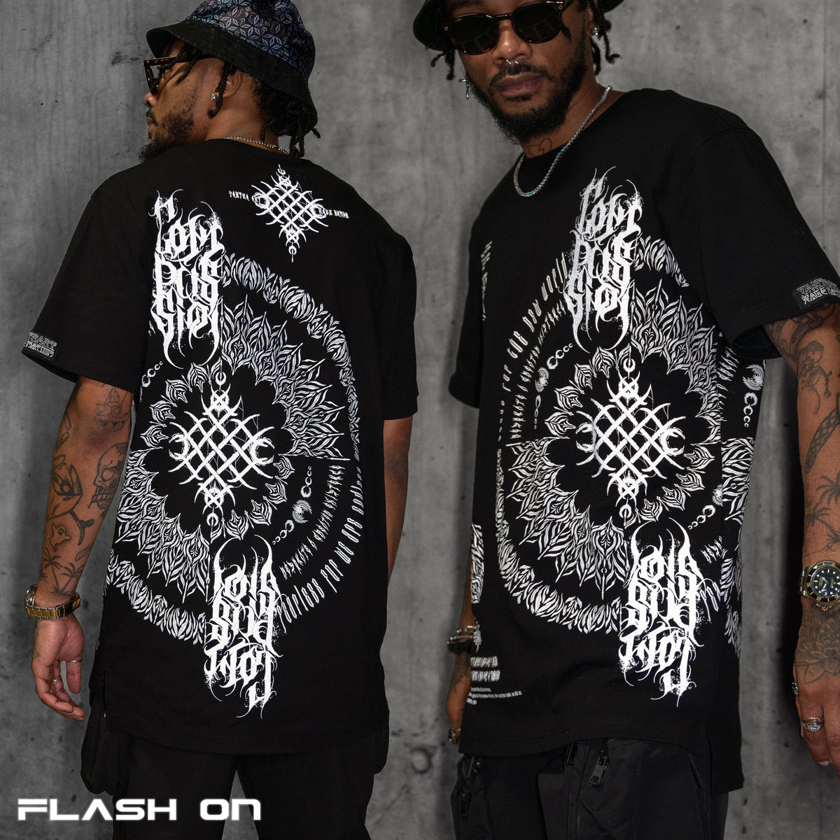 COMPASSION • YANTRART • Reflective Droptail T-shirt T-Shirt