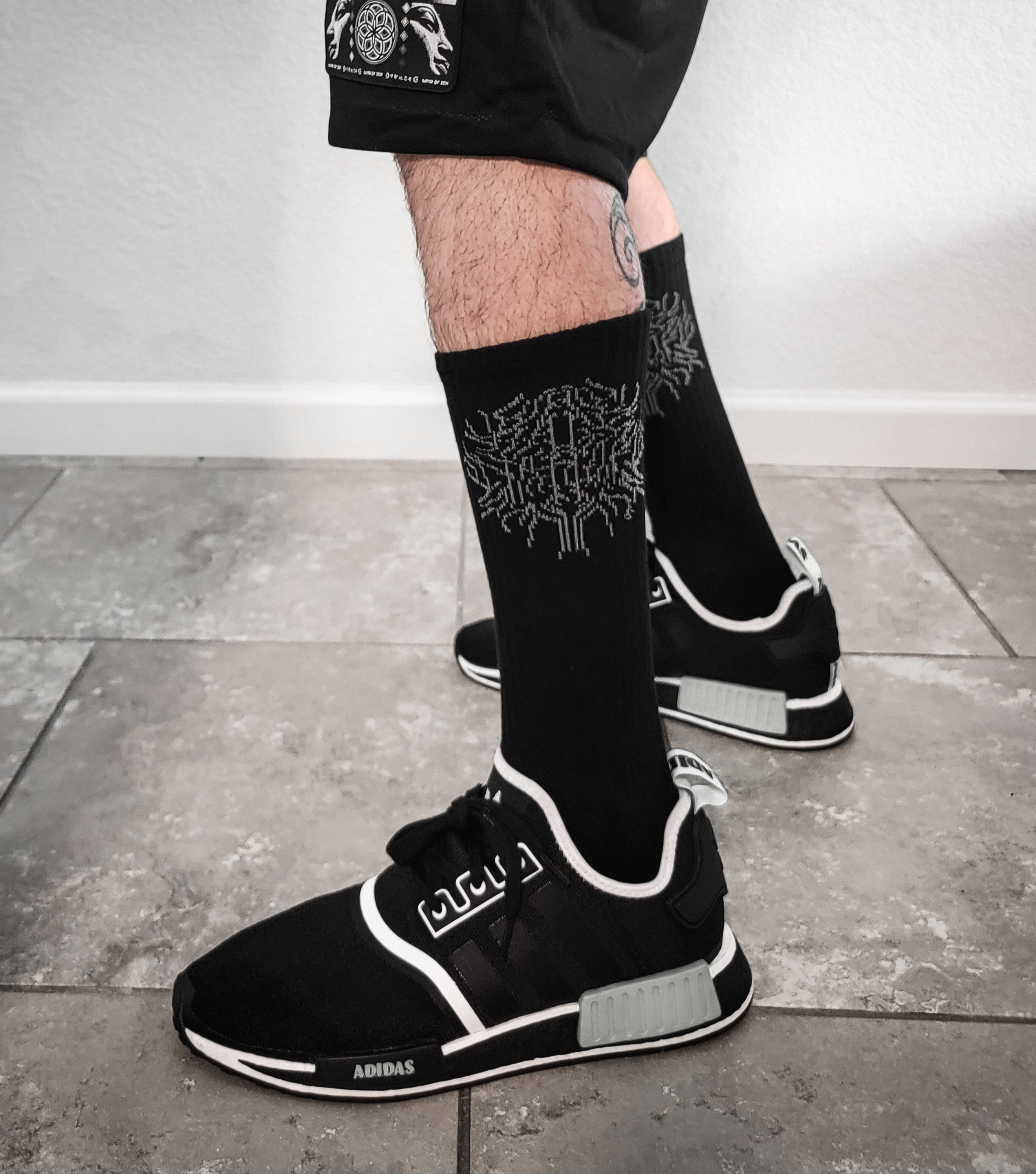 COMING SOON • CRYPTIC • Logo Socks [Smoke/Black] Socks 