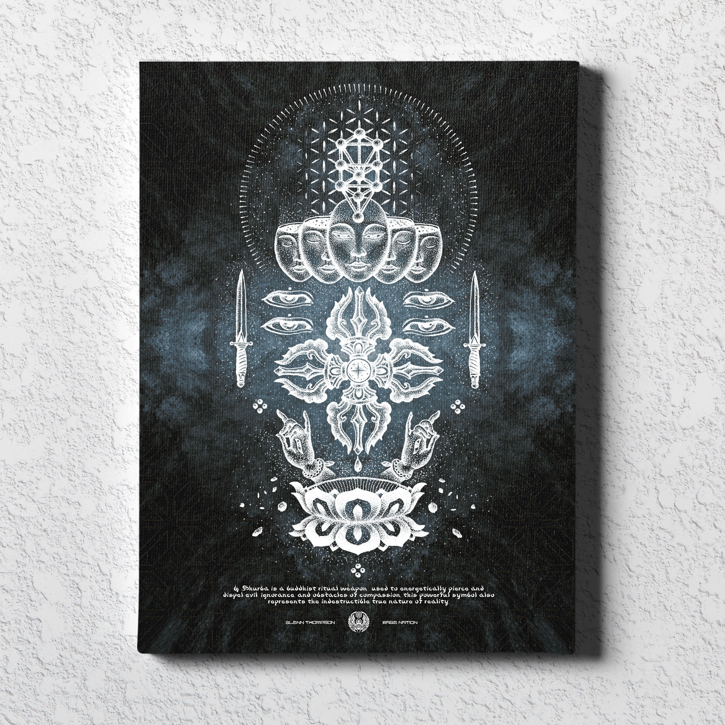 DIAMOND LUMINOSITY • GLENN THOMSON • Limited Edition Canvas Canvas