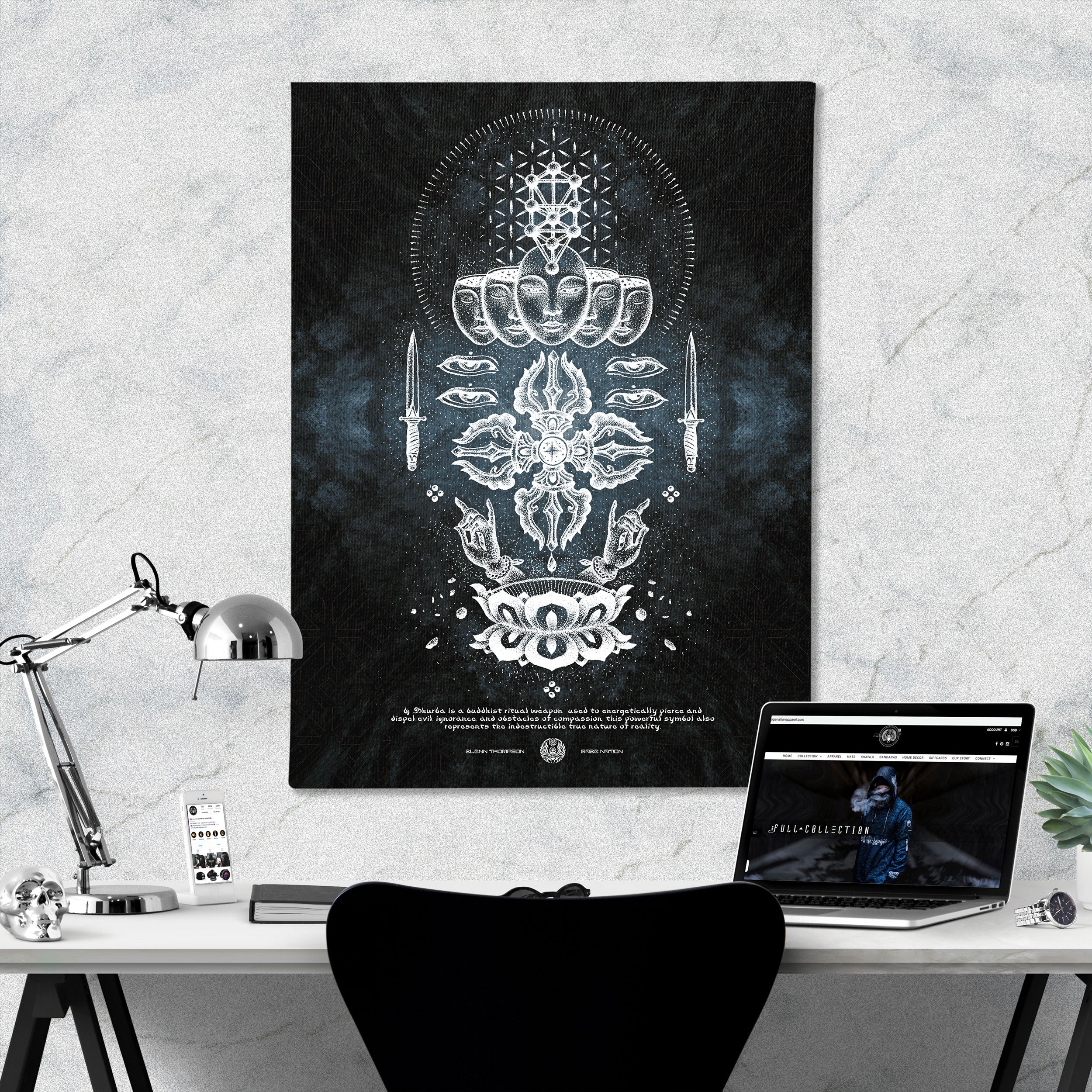 DIAMOND LUMINOSITY • GLENN THOMSON • Limited Edition Canvas Canvas