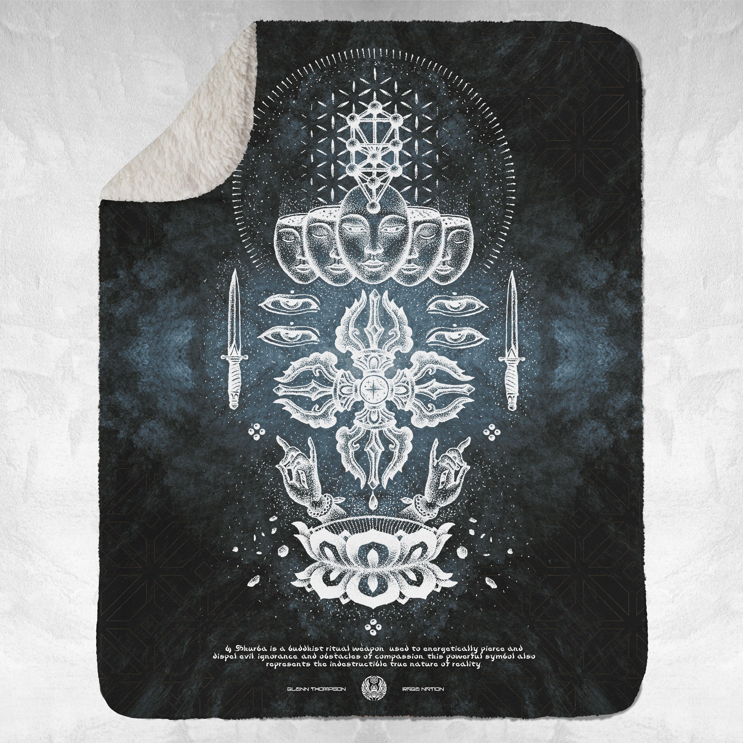 DIAMOND LUMINOSITY • Sherpa Blanket Blanket