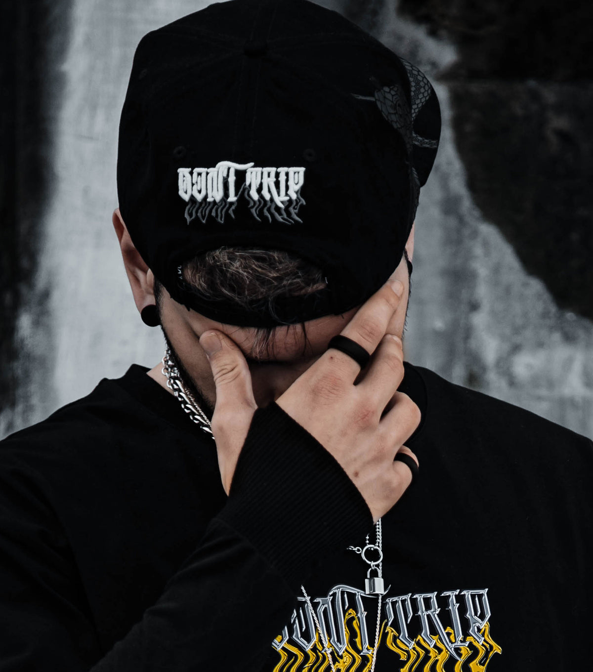NEW RELEASE • DON'T TRIP • Suede Snapback w/ Hidden Pocket Hat