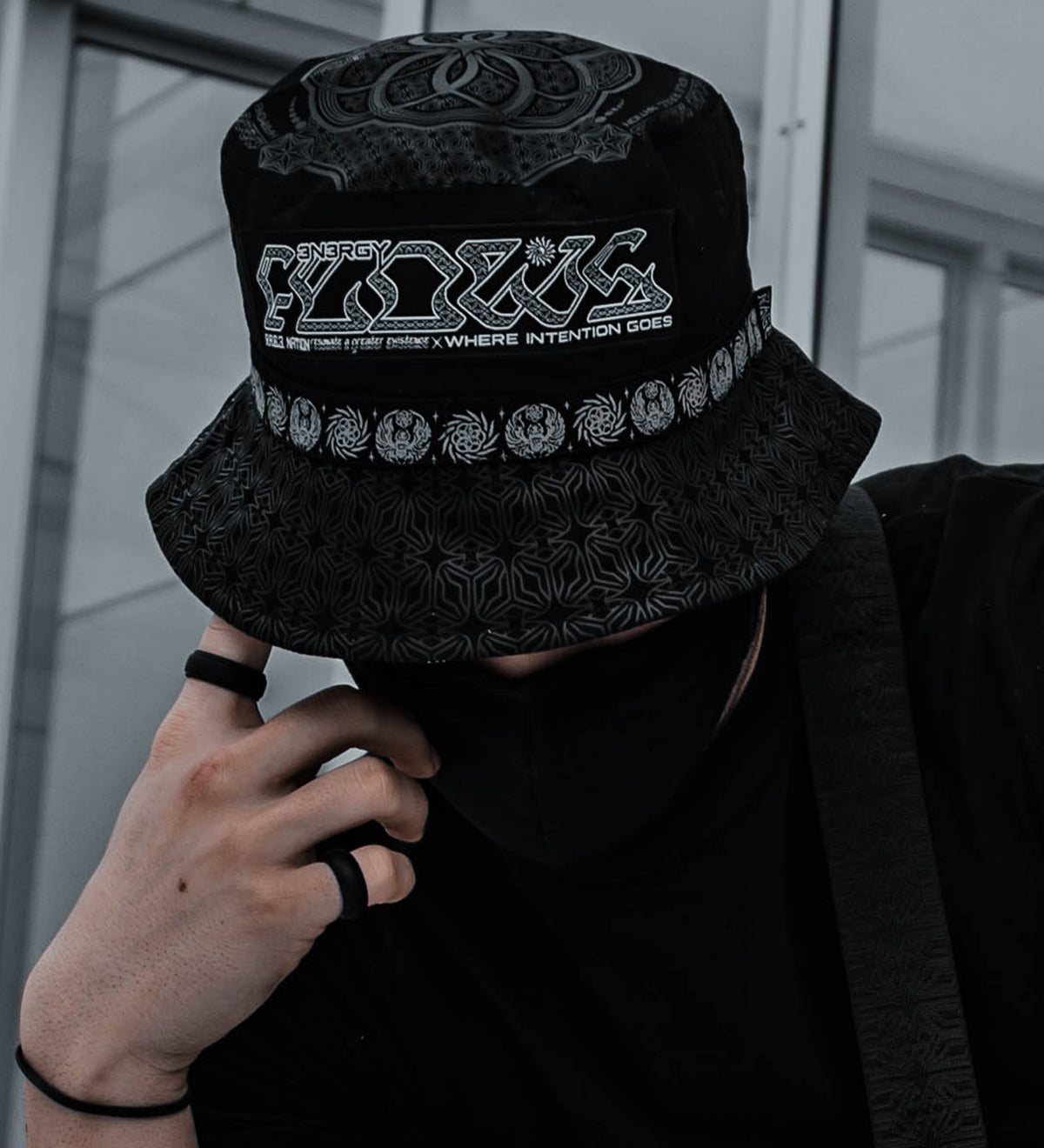 HARMONY HEALS • Reversible Bucket Hat w/ Hidden Pocket Bucket Hat