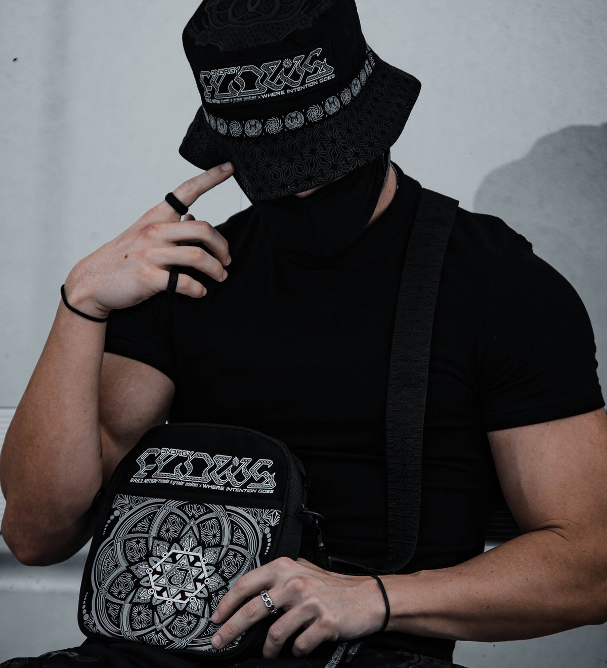HARMONY HEALS • Reversible Bucket Hat w/ Hidden Pocket Bucket Hat